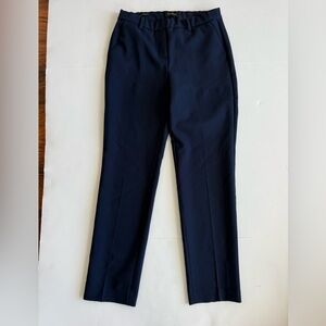 Talbots Cambridge Navy Blue Dress Pants Size 4 Work Career